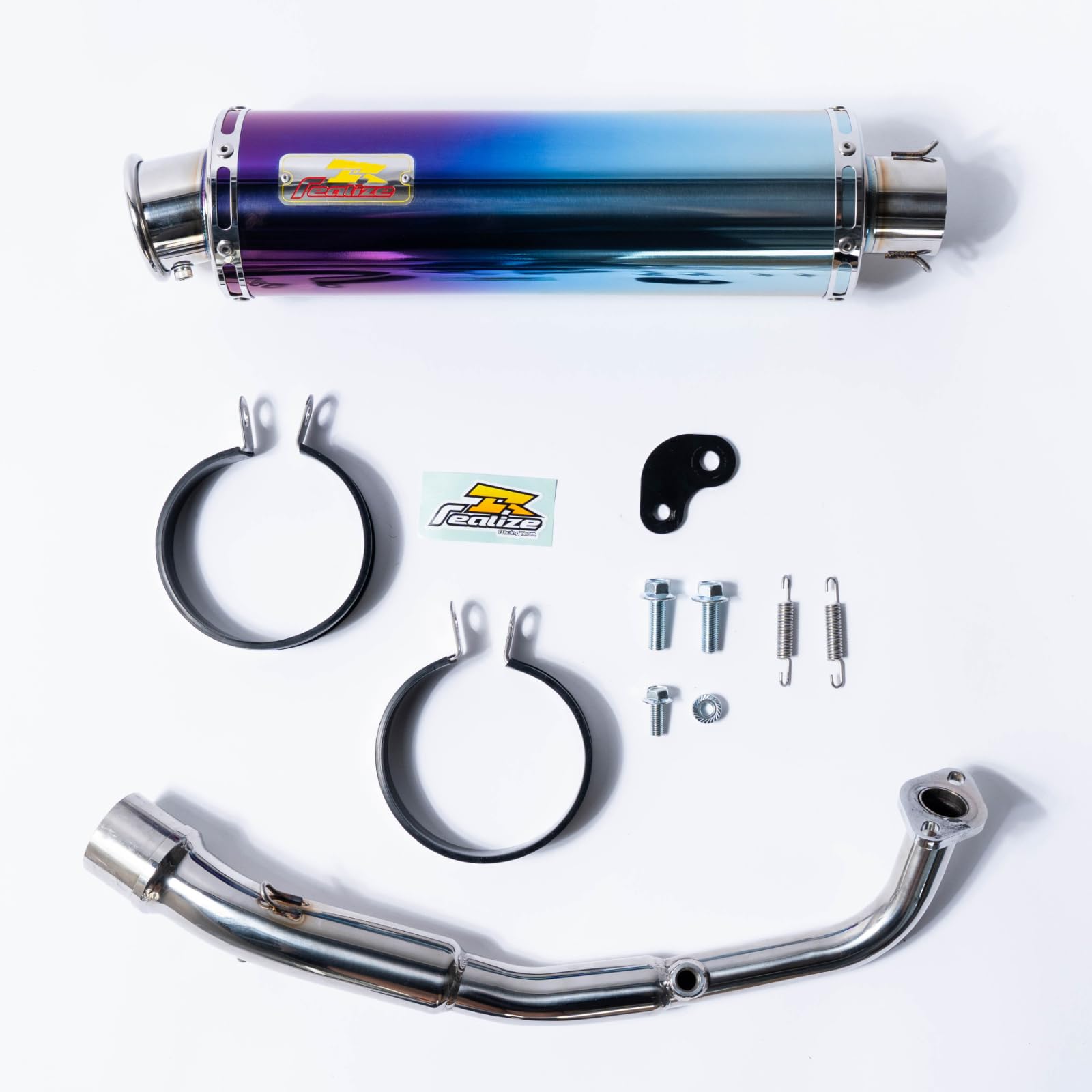 NMAX125用マフラー チタンカラー 2021〜2024 2025 2026 Amazon | 【国内メーカー】Realize (リアライズ) 22Racing マフラー